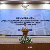 Andi Harun Menyerahkan Laporan Keuangan Unaudited Tahun Anggaran 2024
