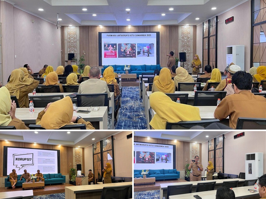 Perkuat Integritas, Inspektorat Kota Samarinda Gelar Roadshow Sosialisasi Anti-Korupsi ke 40 OPD