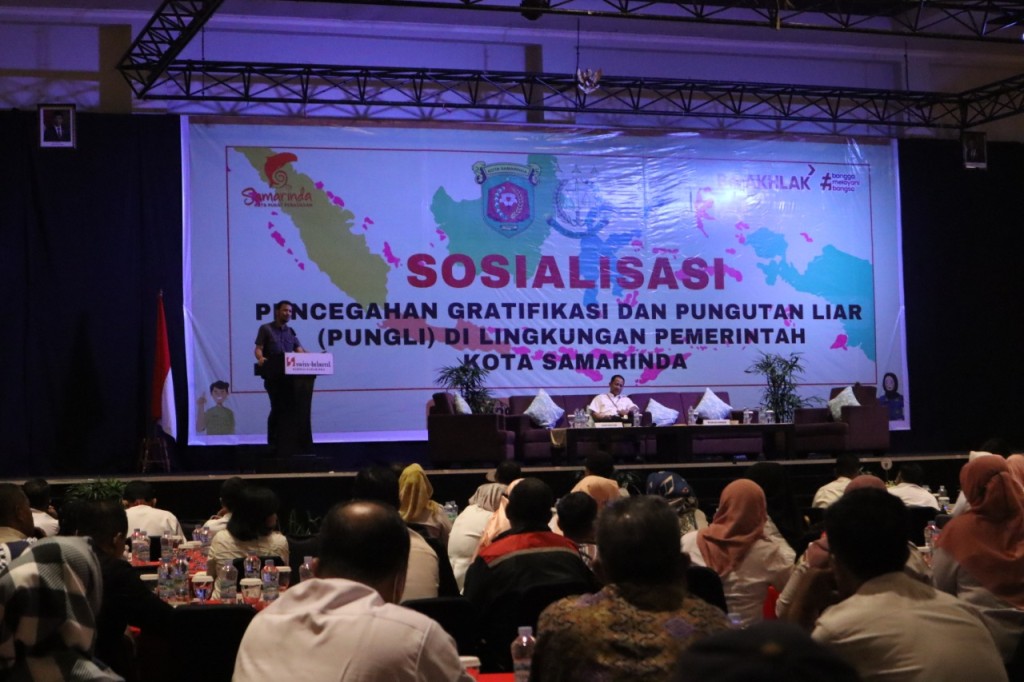 Sosialisasi Pencegahan Gratifikasi dan Pungutan Liar (Pungli) di Lingkungan Pemerintah Kota Samarinda oleh Kejaksaan Negeri Samarinda