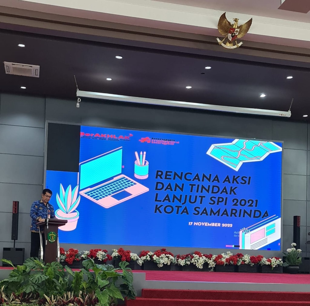 Workshop Peningkatan Integritas (Tindak Lanjut SPI 2021) di Kantor Gubernur Provinsi Kalimantan Timur