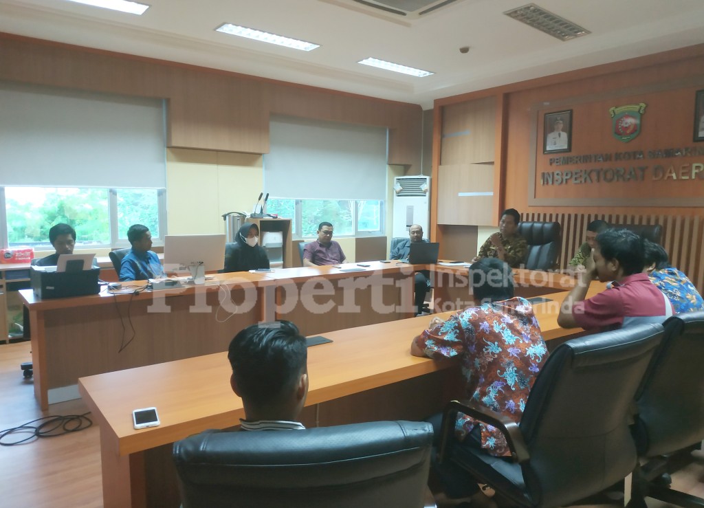 Rapat Intern Kedisiplinan Pegawai Non ASN Di Lingkungan Inspektorat Kota Samarinda