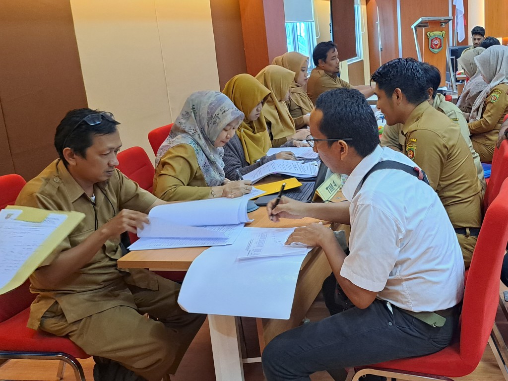 Inspektorat Undang Seluruh OPD, Paparkan Pemenuhan Dokumen Untuk Reviu RKA TA 2024.