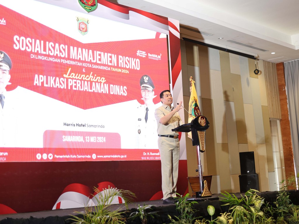 Wali Kota Samarinda Buka Sosialisasi Manajemen Risiko Pemerintah Daerah