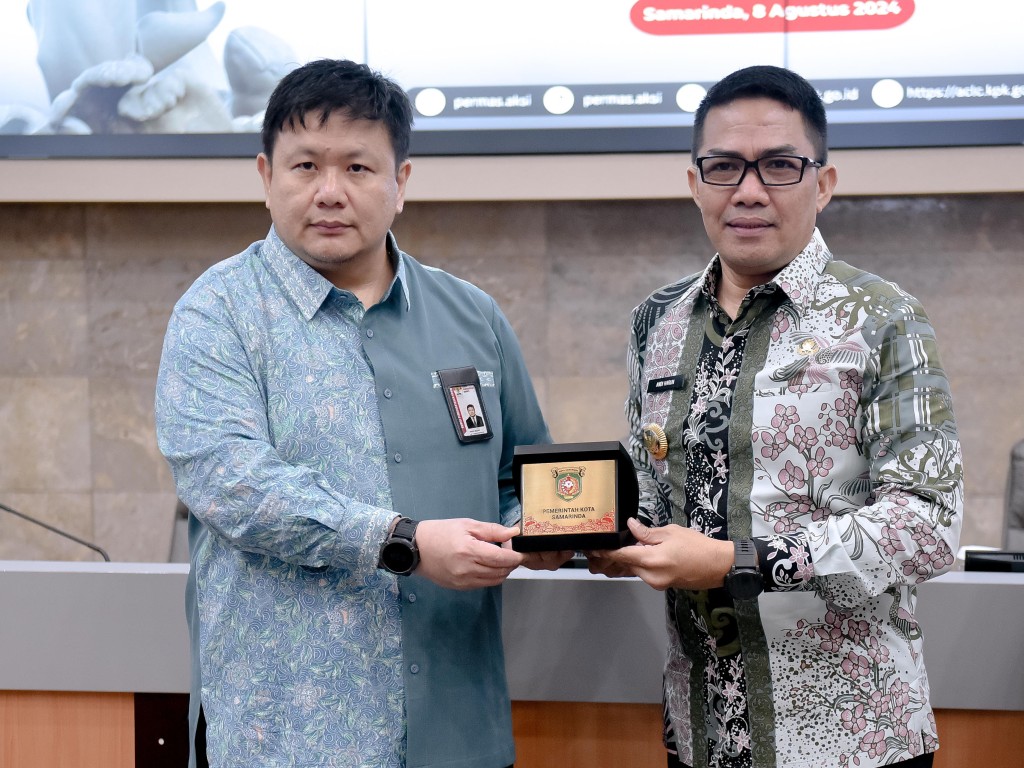 Kota Samarinda Masuk Nominasi Kota Percontohan Anti Korupsi Dari KPK-RI