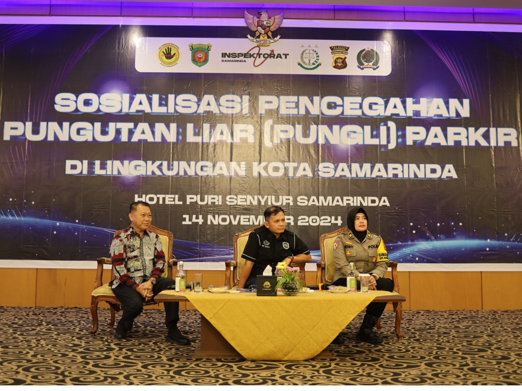 Satgas Saber Pungli Adakan Sosialisasi Pungli Pada Segemen Parkir Tahun 2024